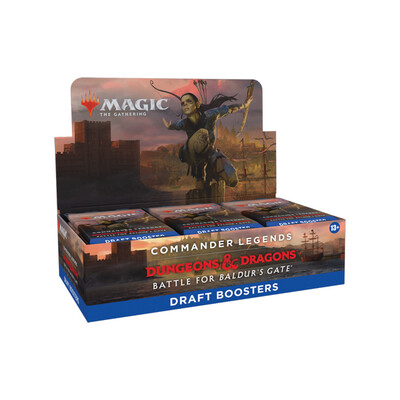 Magic: The Gathering - Commander Legends: Battle for Baldur&#39;s Gate - Draft Booster Box