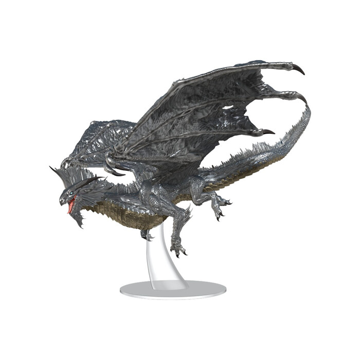 Dungeons &amp; Dragons: Icons of the Realms - Adult Silver Dragon