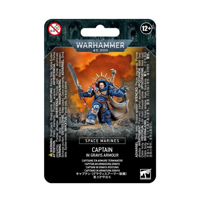 Warhammer 40K: Space Marines - Captain in Gravis Armor