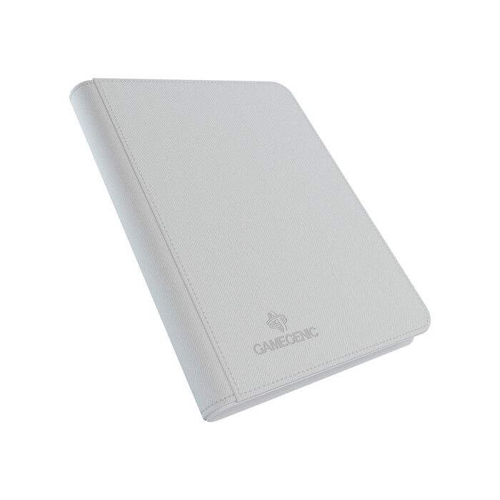 Gamegenic: Binder - Prime - 4-Pocket - Zip-Up - White