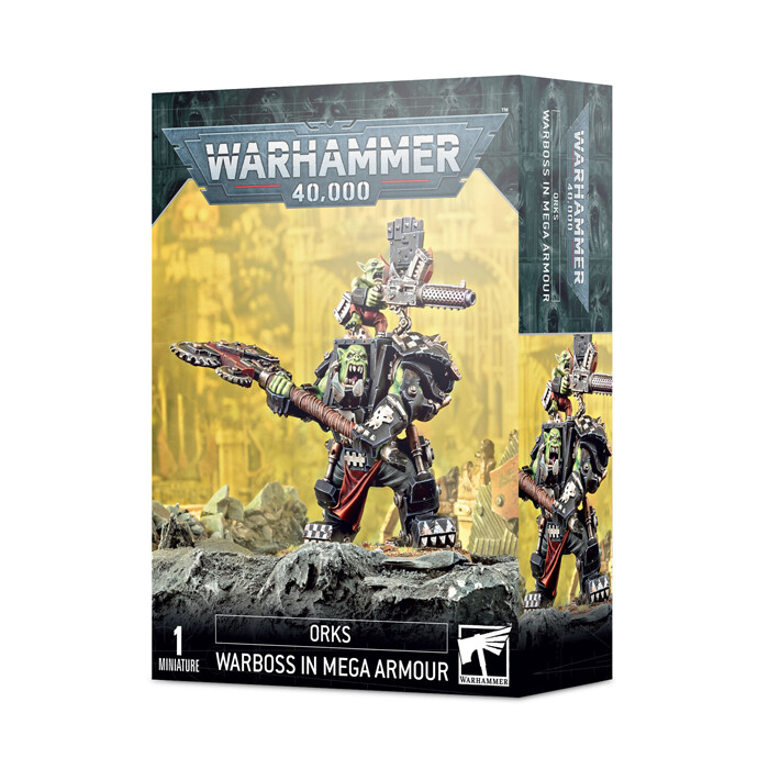 Warhammer 40K: Orks - Warboss in Mega Armor