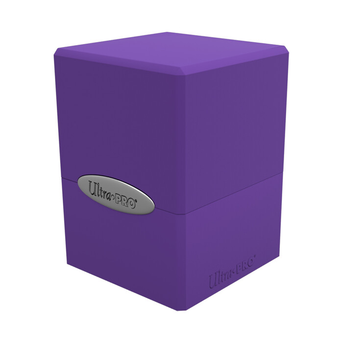 Ultra Pro: Deck Box - Satin Cube - Royal Purple