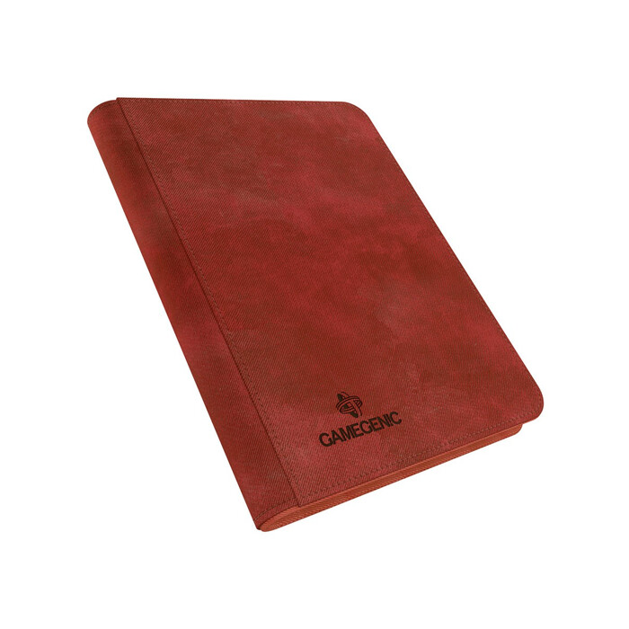 Gamegenic: Binder - Prime - 4-Pocket - Zip-Up - Red