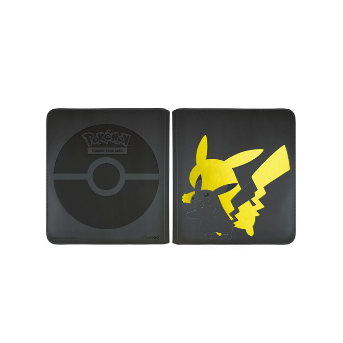 Ultra Pro: PRO-Binder - 12-Pocket - Zippered - Pokemon - Elite Series - Pikachu