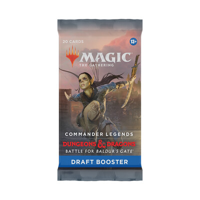 Magic: The Gathering - Commander Legends: Battle for Baldur&#39;s Gate - Draft Booster Pack