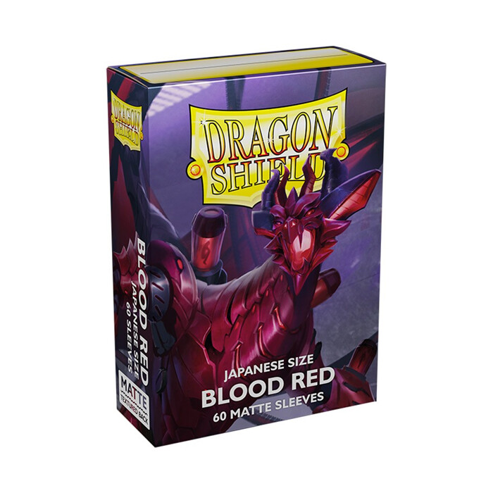 Dragon Shield: Sleeves - Small - Matte - Blood Red (60)