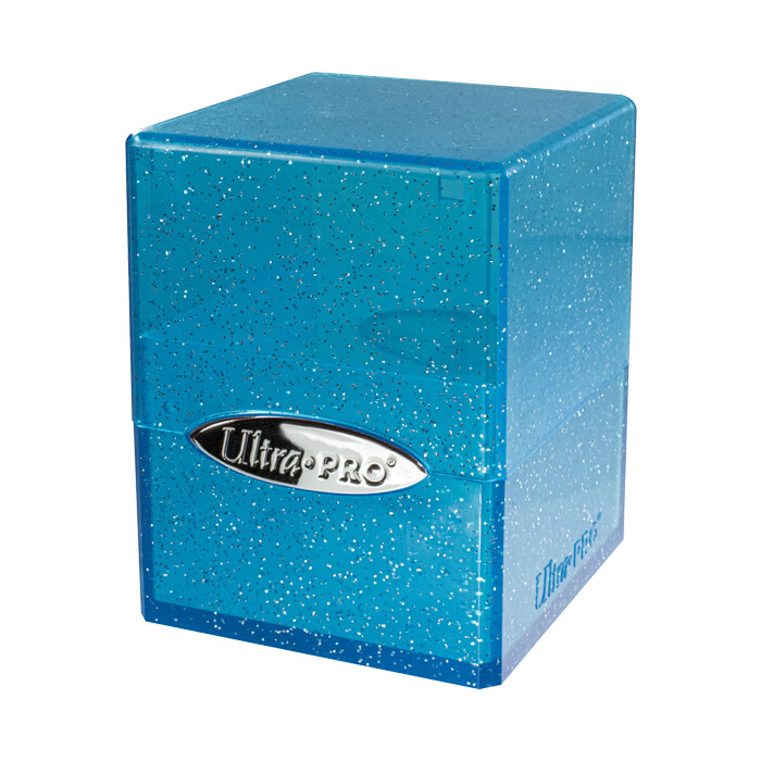 Ultra Pro: Deck Box - Satin Cube - Glitter - Blue
