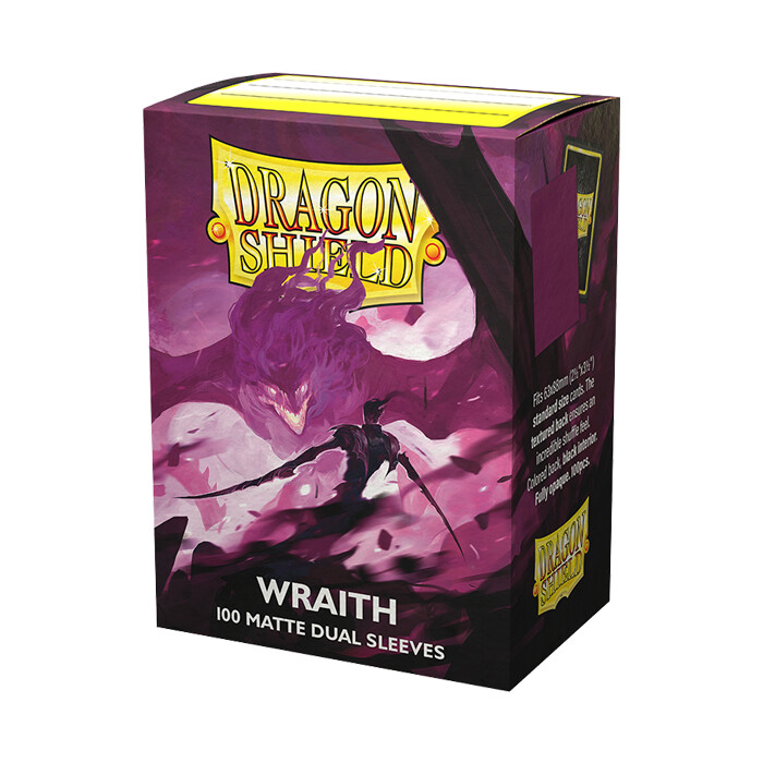 Dragon Shield: Sleeves - Standard - Dual Matte - Wraith