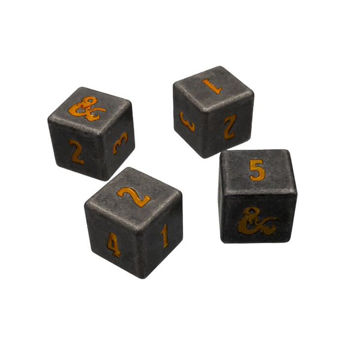 Ultra Pro: Dice - Heavy Metal - d6 - D&amp;D - Realmspace