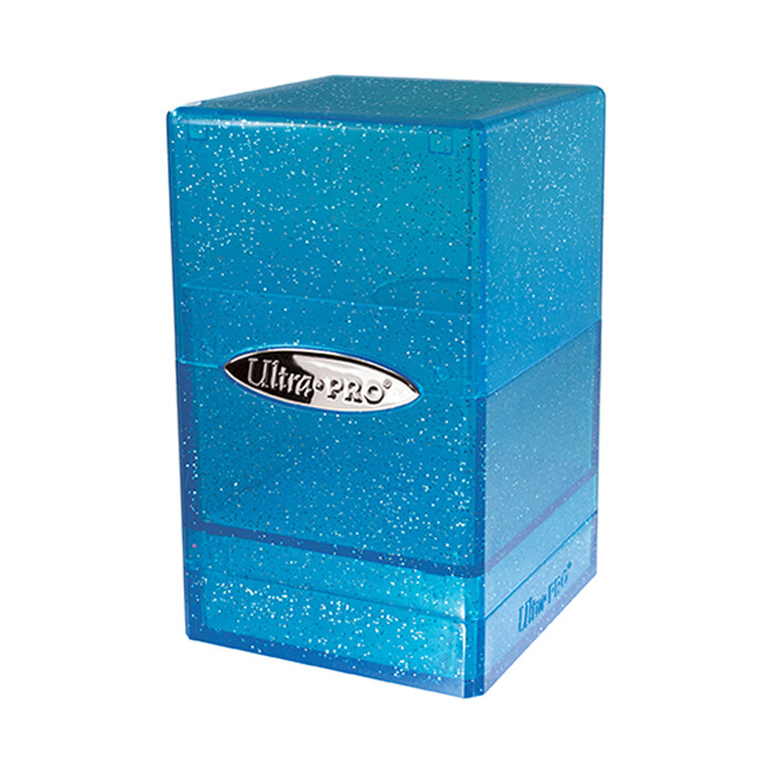 Ultra Pro: Deck Box - Satin Tower - Glitter - Blue