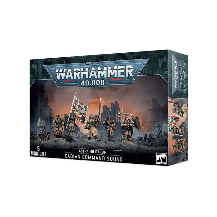 Warhammer 40K: Astra Militarum - Cadian Command Squad