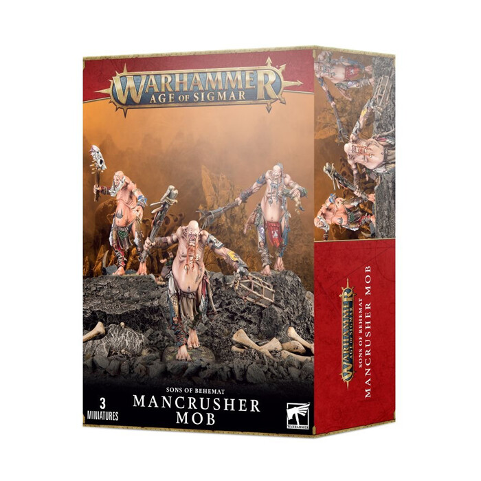 Warhammer: Age of Sigmar - Sons of Behemat - Mancrusher Mob