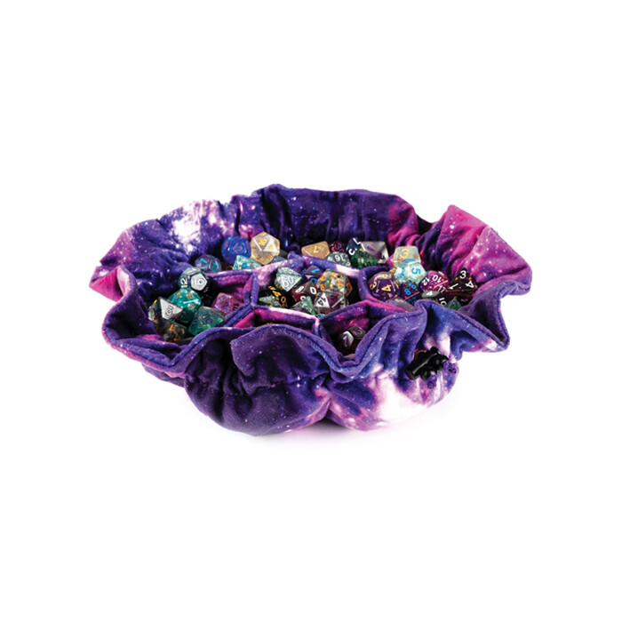 Dice Bag: Velvet - Compartment - Nebula