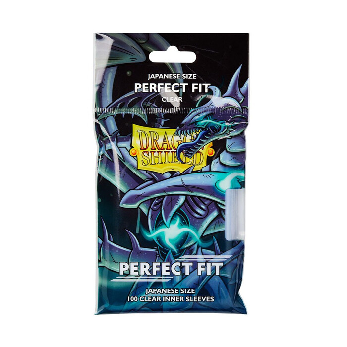 Dragon Shield: Sleeves - Small - Perfect Fit - Clear