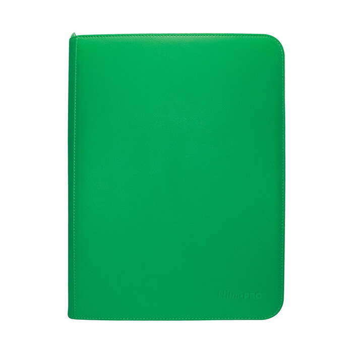 Ultra Pro: PRO-Binder - 9-Pocket - Zippered - Vivid - Green
