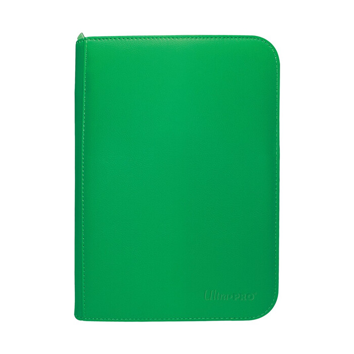 Ultra Pro: PRO-Binder - 4-Pocket - Zippered - Vivid - Green