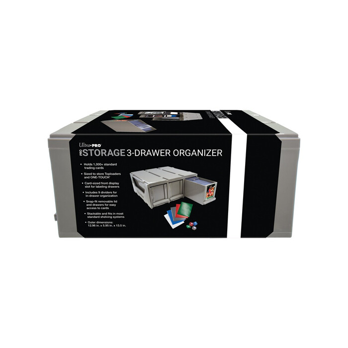 Ultra Pro: PRO-Storage - 3-Drawer Organizer