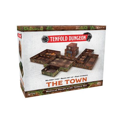 Tenfold Dungeon: Modular RPG Terrain - The Town