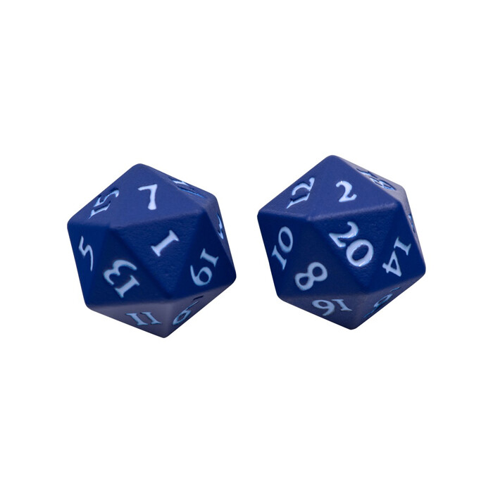 Ultra Pro: Dice - Heavy Metal - Vivid - d20 - Blue
