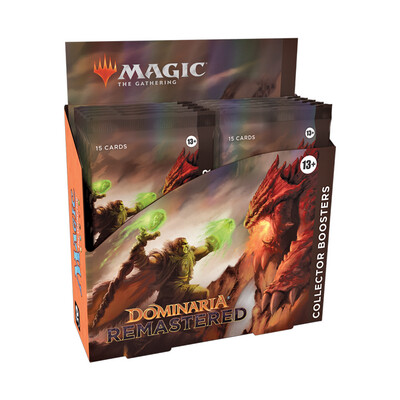 Magic: The Gathering - Dominaria Remastered - Collector Booster Box