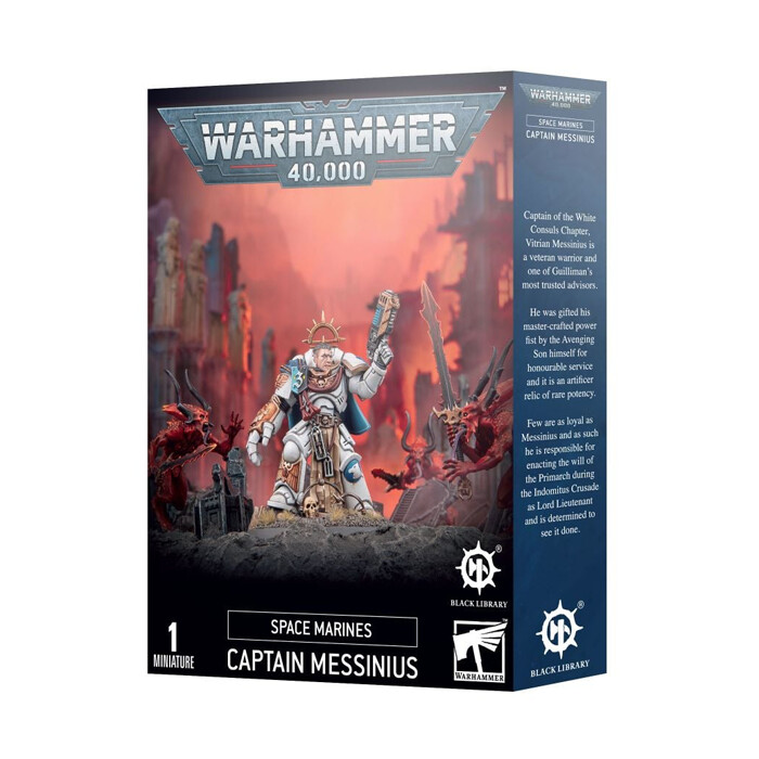 Warhammer 40K: Space Marines - Captain Messinius