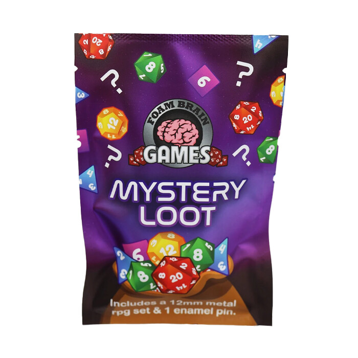 Epic Mystery Loot: Mini Metal RPG Dice Set