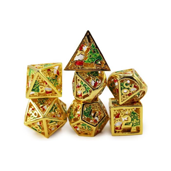 Foam Brain Games: Poly 7 Set - Golden Wonderland