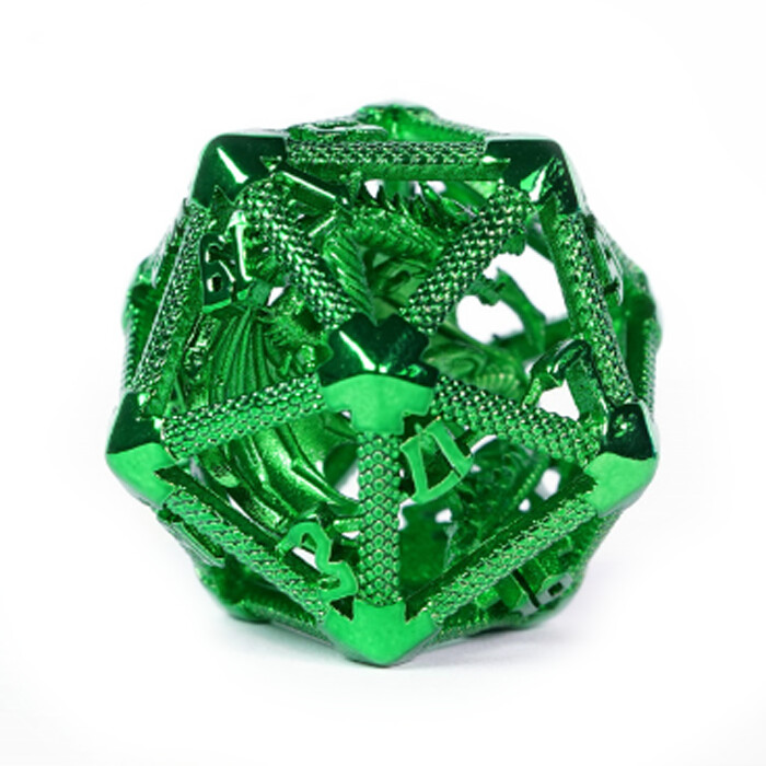 Foam Brain Games: D20 - Hollow Dragon Keep - Green