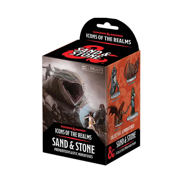 Dungeons &amp; Dragons: Icons of the Realms - Sand and Stone - Booster Pack