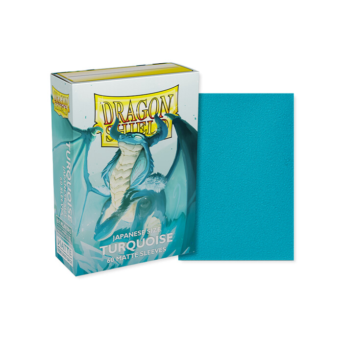 Dragon Shield: Sleeves - Small - Matte - Turquoise (60)
