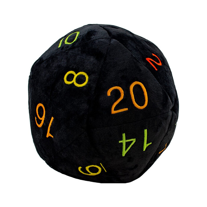 Ultra Pro: Novelty Plush - Jumbo d20 - Rainbow