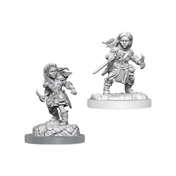 Dungeons &amp; Dragons: Nolzur&#39;s - Halfling Female Rogue