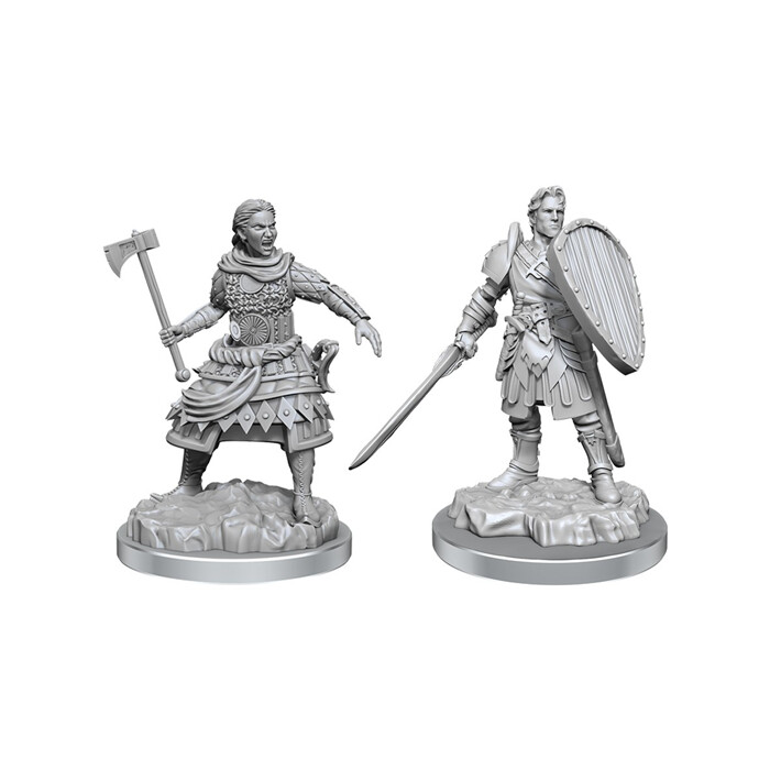 Dungeons &amp; Dragons: Nolzur&#39;s - Human Fighters