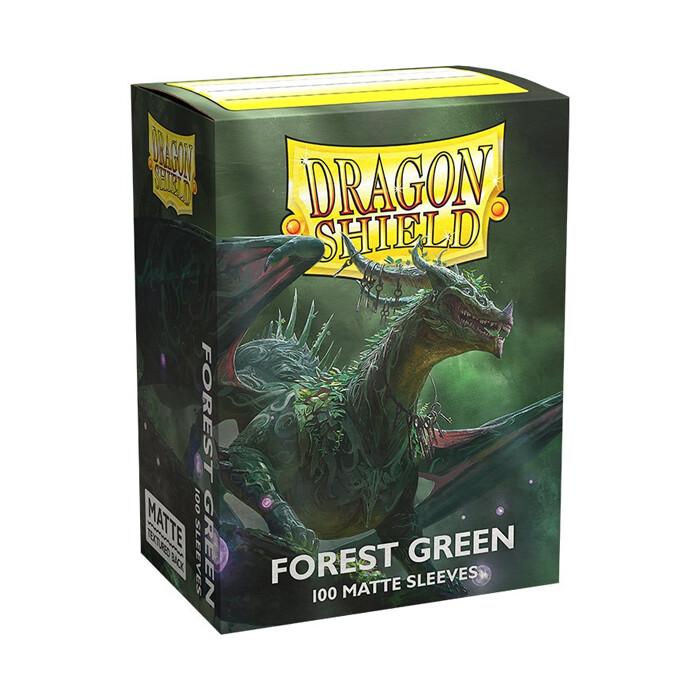 Dragon Shield: Sleeves - Standard - Matte - Forest Green
