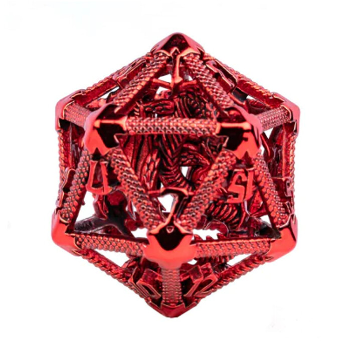 Foam Brain Games: D20 - Hollow Dragon Keep - Red