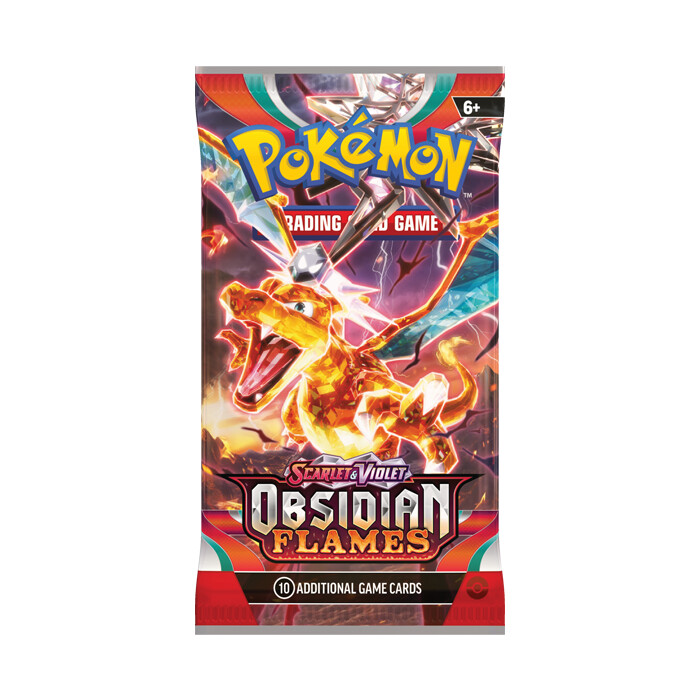 Pokemon: Scarlet &amp; Violet 3 - Obsidian Flames - Booster Pack