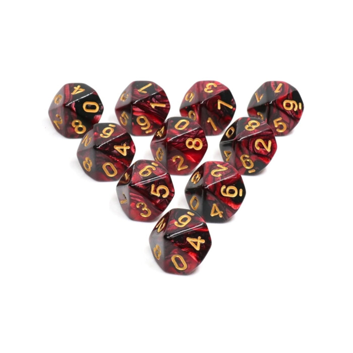Foam Brain Games: D10 Set - Jokers Wild