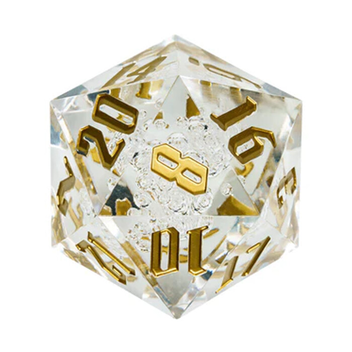 Foam Brain Games: D20 - Titan - Sharp Edge - Bubbles