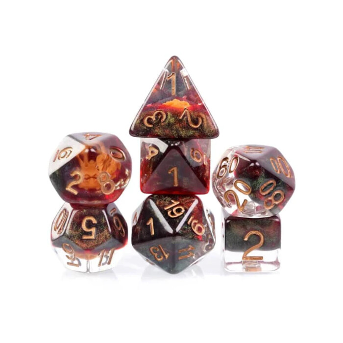 Foam Brain Games: Poly 7 Set - Dragon Mask