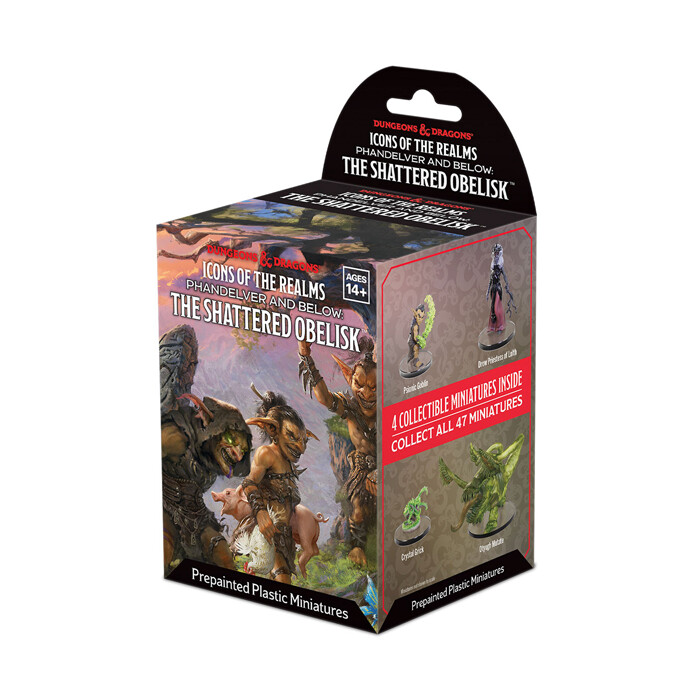 Dungeons &amp; Dragons: Icons of the Realms - Plandelver and Below: The Shattered Obelisk - Booster Pack