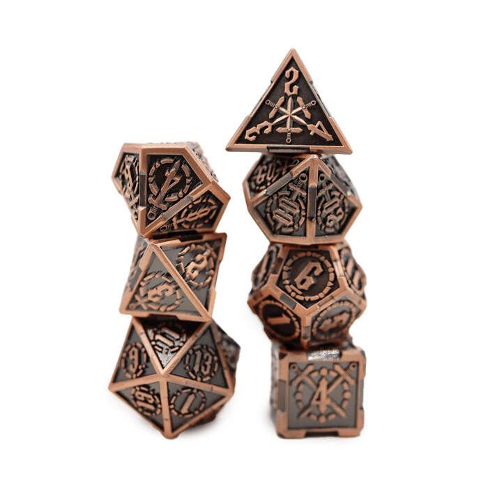 Foam Brain Games: Poly 7 Set - Metal - King Arthur&#39;s Sword