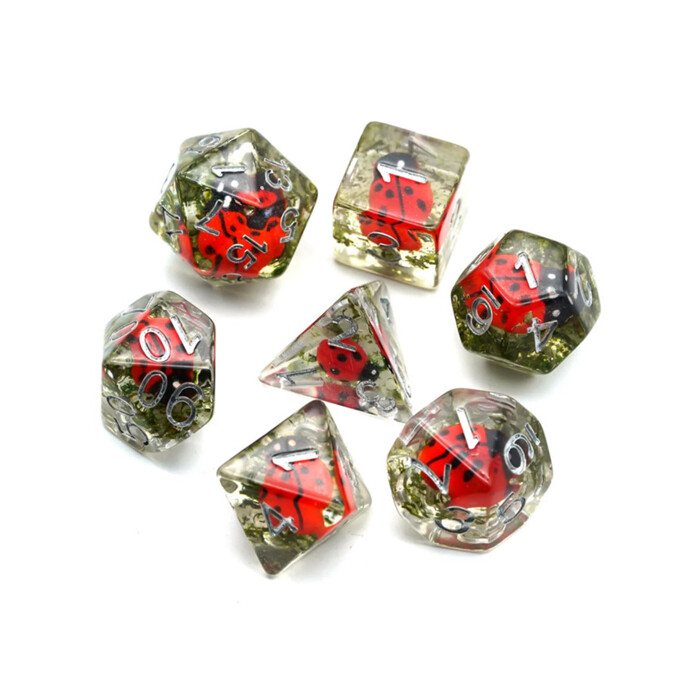 Foam Brain Games: Poly 7 Set - Red Ladybug