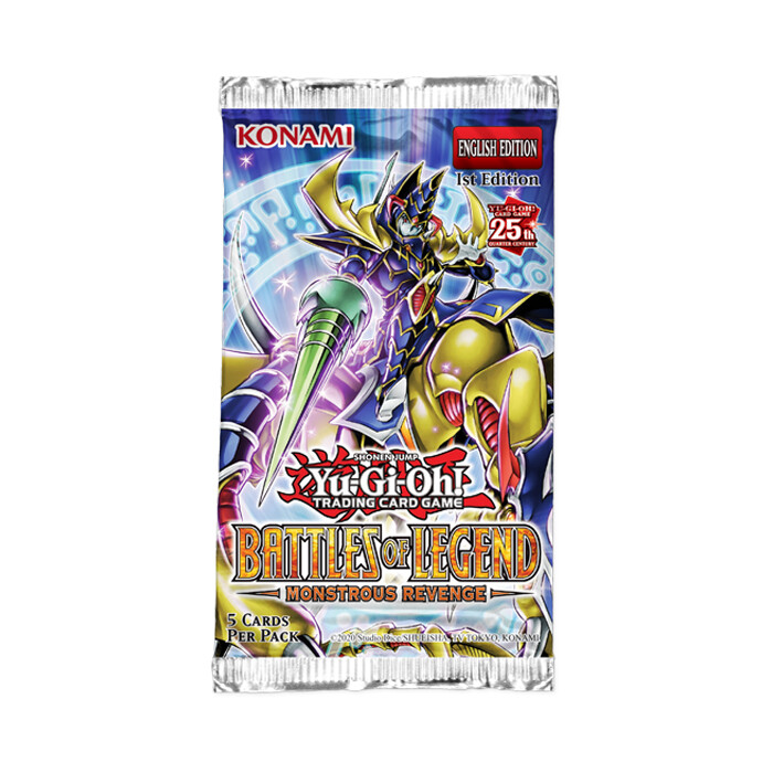 Yu-Gi-Oh!: Battles of Legend - Monstrous Revenge - Booster Pack