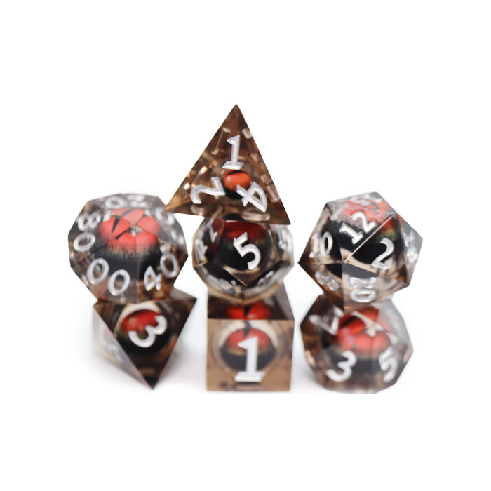 Foam Brain Games: Poly 7 Set - Sharp Edge - Moving Eye - Nightvision