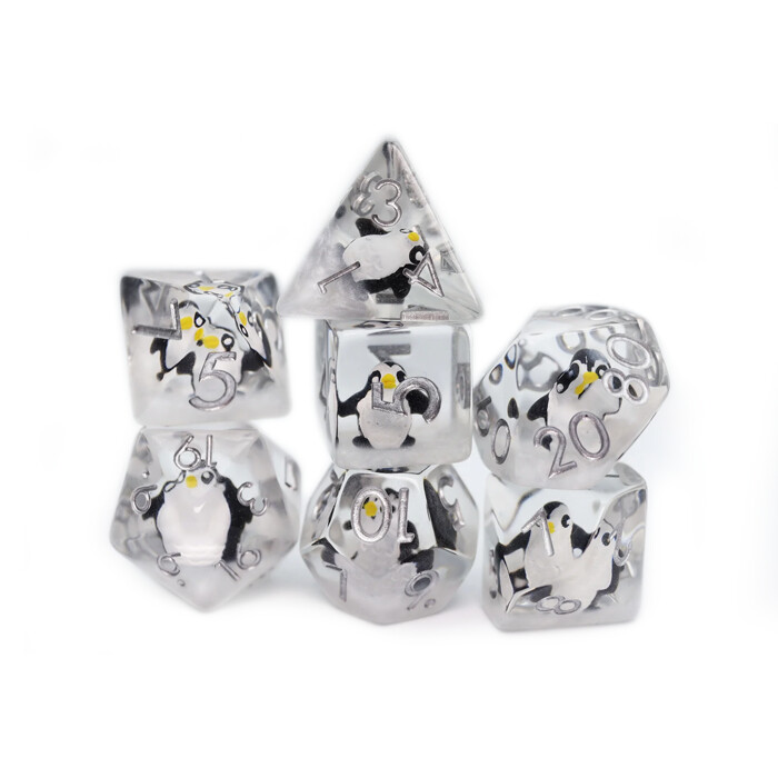 Foam Brain Games: Poly 7 Set - Baby Penguin