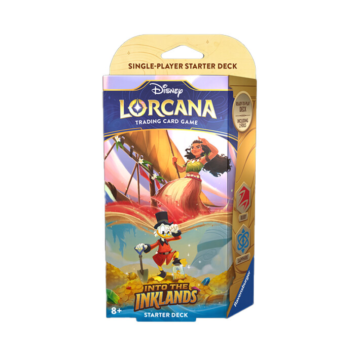 Disney Lorcana: Into the Inklands - Starter Deck - Ruby / Sapphire