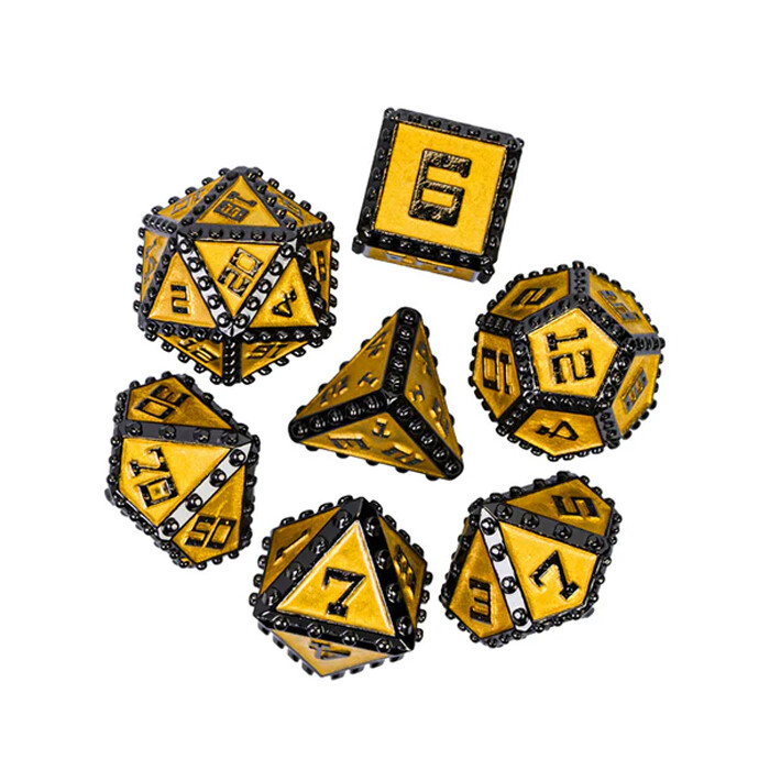 Foam Brain Games: Poly 7 Set - Metal - Bannerless Brigandine Armor
