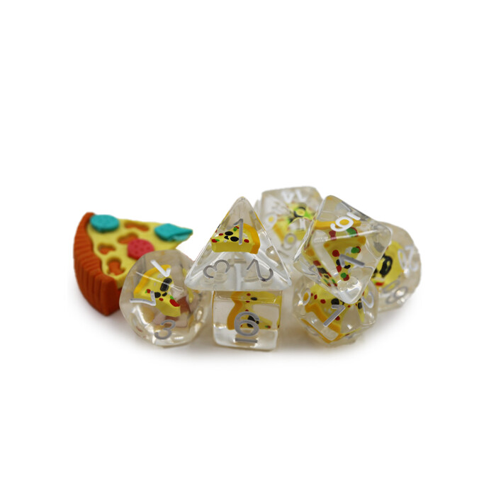 Foam Brain Games: Poly 7 Set - Pizza