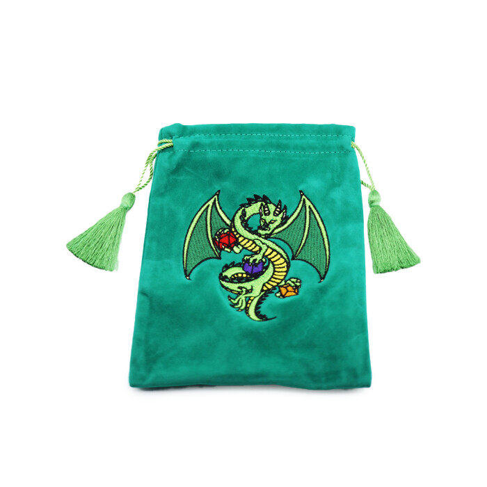 Foam Brain Games: Dice Bag - Green Dragon