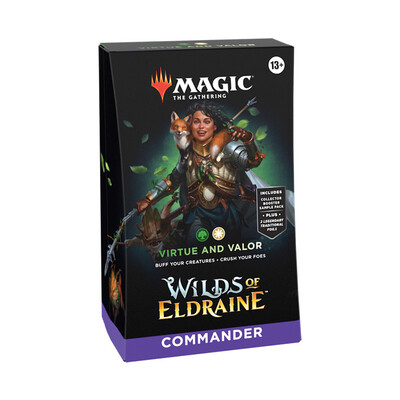 Magic: The Gathering - Wilds of Eldraine - Commander Deck - Virtue and Valor